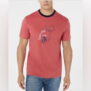 NWT Club Room Men's Sirena Club Graphic T-shirt Size Large